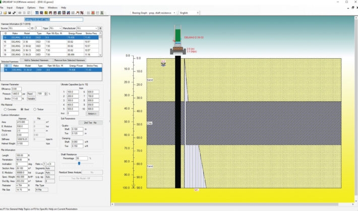 نرم افزار GRLWEAP